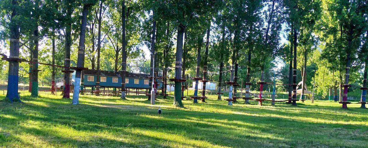 Tisza Camping & Kalandpark Tokaj Rakamaz Exterior foto